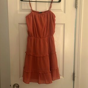 Salmon Express Dress, Size Small